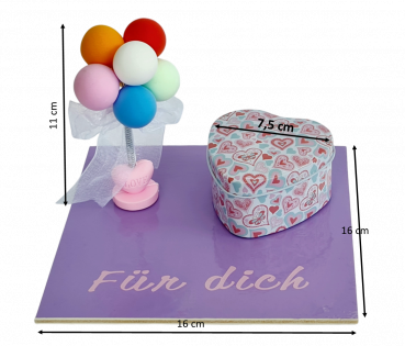 Geldgeschenk und Geschenkverpackung - "Für dich" - 4