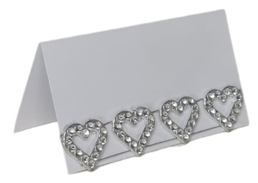 Tischkarte Heartbeat - Tischdekoration, Gastgeschenk