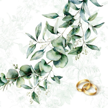 Servietten, Hochzeitsservietten 