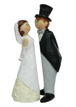 Tortenfigur, Hochzeitsfigur, Hochzeitspärchen Sweet Love  1