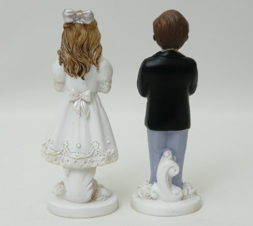 Figur zur Kommunion oder Konfirmation: Mädchen oder Junge  3