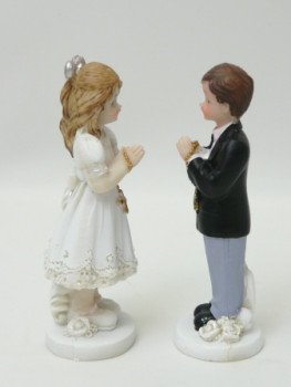 Figur zur Kommunion oder Konfirmation: Mädchen oder Junge  4