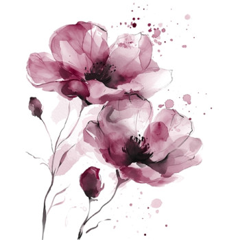 Servietten englische Rosen