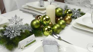 Glitzer-Schneeflocke für Ihre Weihnachtsdeko 5