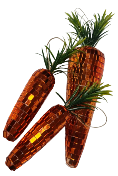 Preview: Sitzender Osterhase – Beflockte Dekofigur in 4 Farben - 3