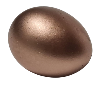 Ostereier in Roségold – stilvolle Dekoration für Ostern - 1
