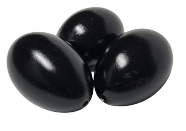 Ostereier in Schwarz – Natürliche Dekoration für Ostern - 1