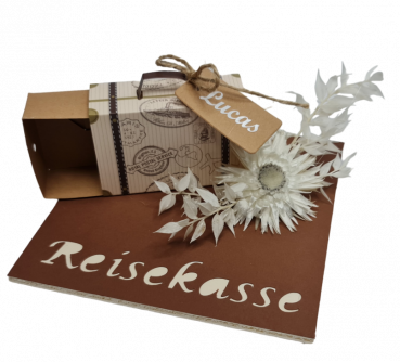 Geldgeschenk "Reisekasse", Geldbox - 5