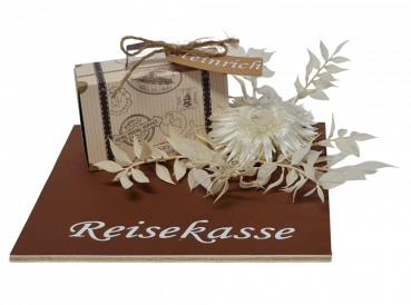 Geldgeschenk "Reisekasse", Geldbox - 1