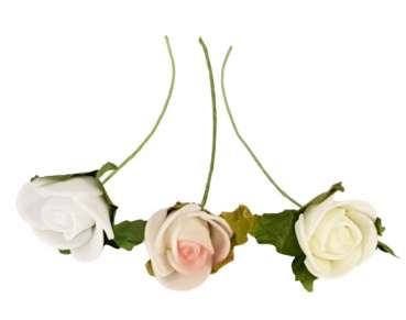 Kleine Rosenköpfe  zum Streuen zur Hochzeit,Taufe oder Geburtstag - 3
