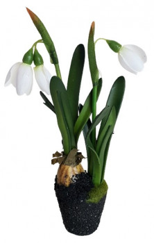 Blumendeko, Schneeglöckchen oder Maiglöckchen - 1