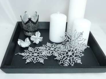 Glitzer-Schneeflocke für Ihre Weihnachtsdeko 6