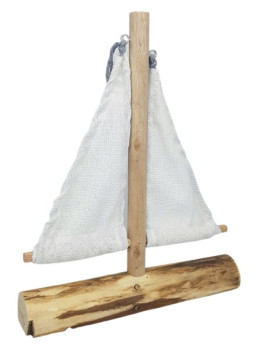 Segelschiff aus Holz und Leinen - 1