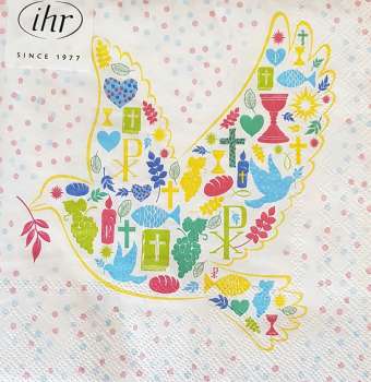 Servietten "Bird of Peace" mit christlichen Motiven - 2