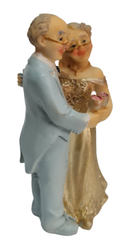 Tortenfigur, Hochzeitspaar für die Goldene Hochzeit - 2