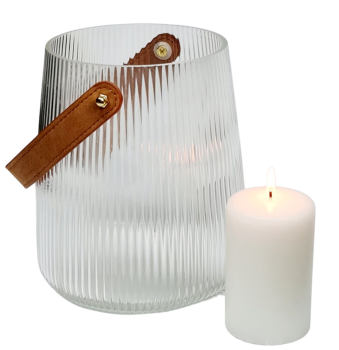 Großes mediterranes Windlicht mit einer Kordel - 4