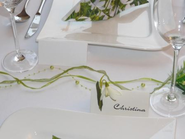 Band mit Satin, Organza und Perlen 2