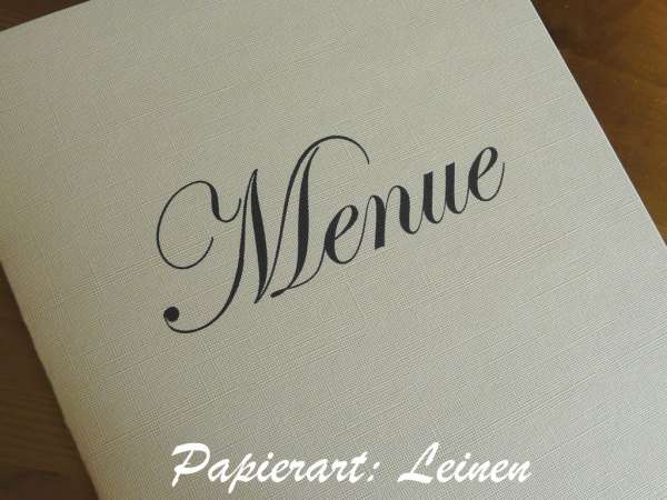 Menükarte Menükarte