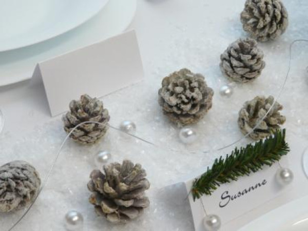 Schnee zum Streuen (100 g) - Streudekration, Streuschnee - 3