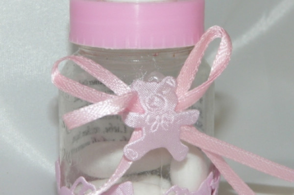 Gastgeschenk Babyflasche für Ihre Tauffeier 2