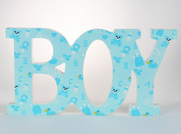 Aufsteller Boy - für Ihre Baby-Shower, Baby-Party - 1