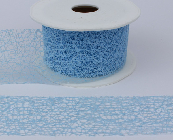 Tischband - 1 m Band Crispy, blau