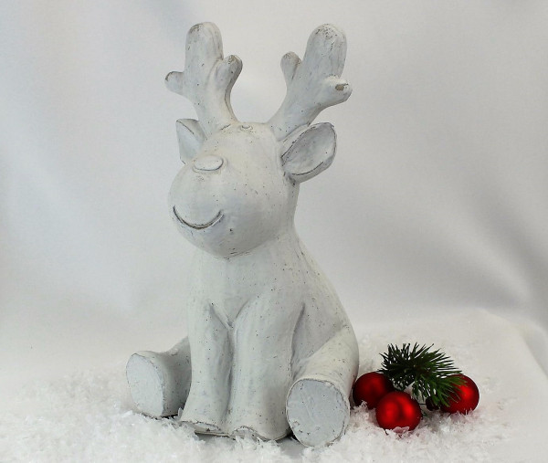 Figur Elch als Deko zum Weihnachtsfest - 2