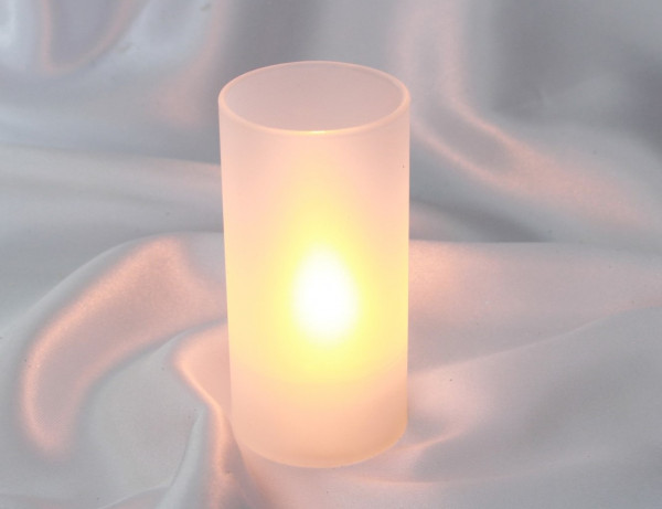 Windlicht, Kerzenhalter - Glaszylinder für Teelichter. Tischdeko-online.de 1