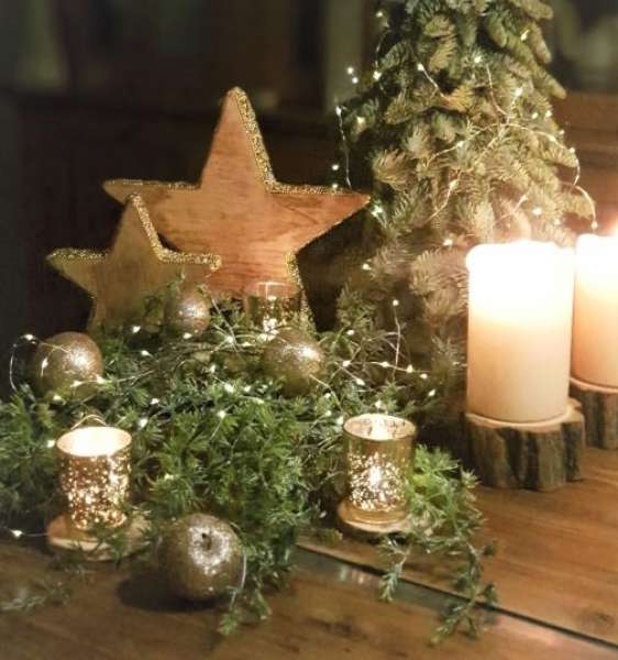 Weihnachtsdekoration - Glitzer-Stern. Bei Tischdeko-online. - B7 Weihnachtsdekoration - Glitzer-Stern. Bei Tischdeko-online. - B7
