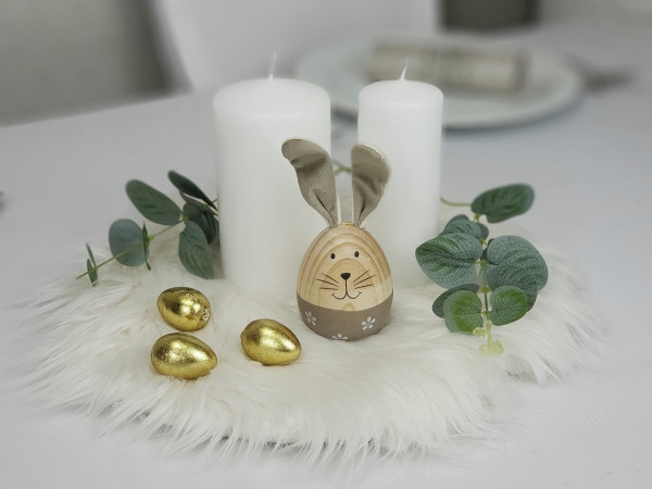 Hase aus Holz Krümel, Osterdeko -2 Hase aus Holz Krümel, Osterdeko -2