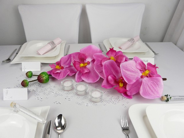 XXL-Orchidee in Pink - Blumendeko 4