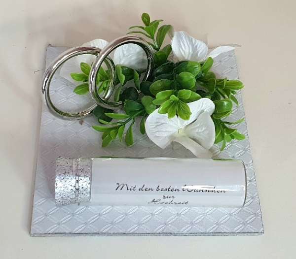 Geldgeschenk, Geldbox "Ringe" zur Hochzeit, Geschenkverpackung - 4 Geldgeschenk, Geldbox "Ringe" zur Hochzeit, Geschenkverpackung - 4