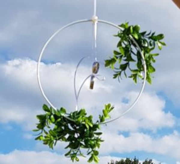 Ringhalter für Hochzeitsringe mit Buchs - 4 Ringhalter für Hochzeitsringe mit Buchs - 4