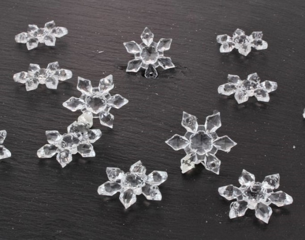 Eiskristalle - Schneekristalle in Diamantoptik - 1