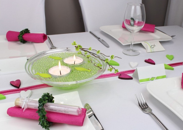 Gastgeschenk - Glasröhrchen mit einer Organzaschleife und einem Kreuz - 7