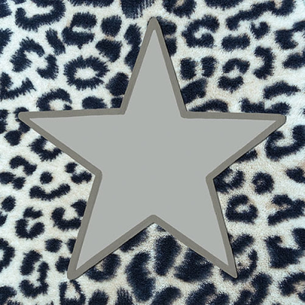 Weihnachtsserviette Wildlife Star Silver - animal print Weihnachtsserviette Wildlife Star Silver - animal print