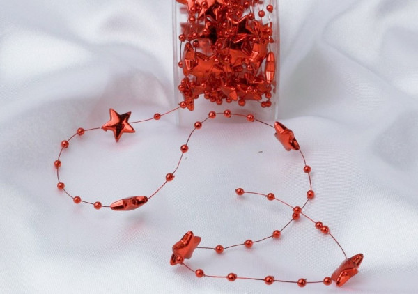 Sternengirlande silber oder gold für Ihre Weihnachtsdeko, Adventsdeko 2