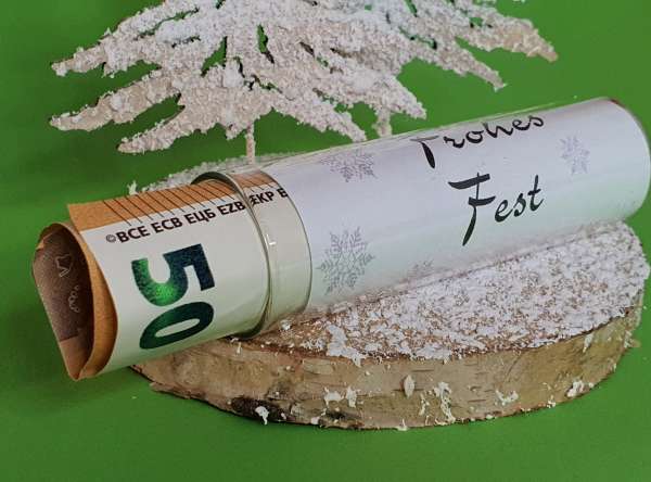 Geldgeschenk mit zwei Tannen für die Weihnachtszeit- 3 Geldgeschenk mit zwei Tannen für die Weihnachtszeit- 3