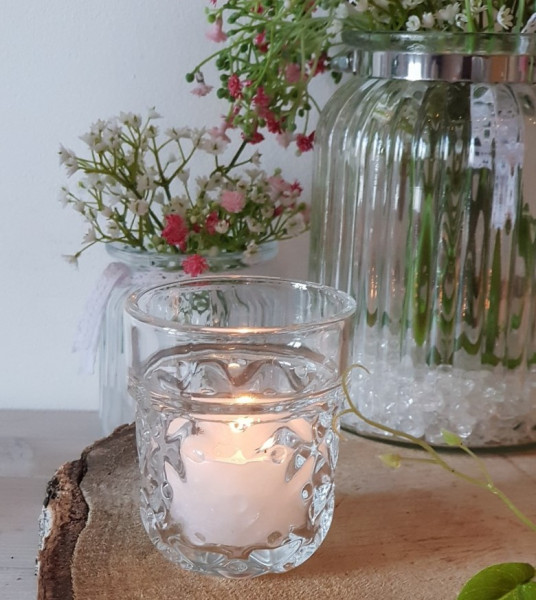 Kleines, geriffeltes Gläschen - 4