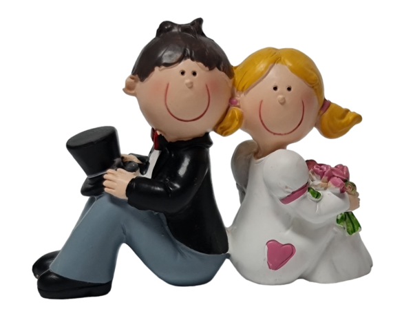 Tortenfigur und Brautpaar "Sweet Love" - 1 Tortenfigur und Brautpaar "Sweet Love" - 1