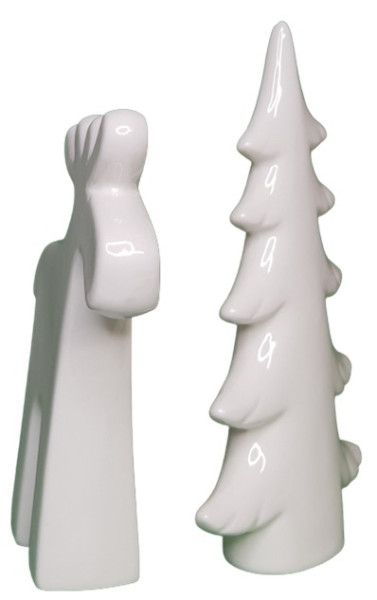 weißer Elch aus Keramik - 3