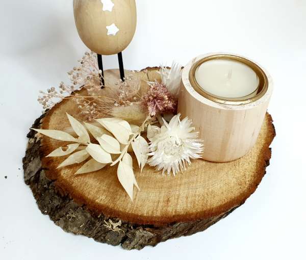 Teelichthalter "Engel" - Deko zum Fest im Boho-Style - 3