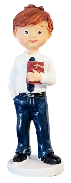 Moderne Figur Junge zur Kommunion oder Konfirmation - 1