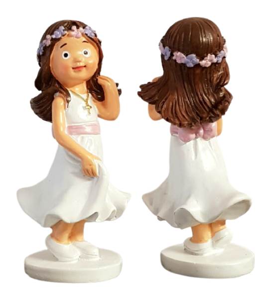 Moderne Figur zur Kommunion oder Konfirmation, Mädchen - 3