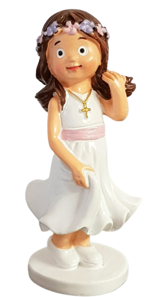 Moderne Figur zur Kommunion oder Konfirmation, Mädchen - 1