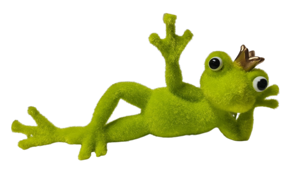 Schwarzer beflockter Sitzhase als Kantenhocker aus Kunststoff, 29 cm groß