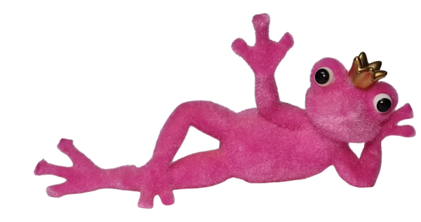 Schwarzer beflockter Sitzhase als Kantenhocker aus Kunststoff, 29 cm groß