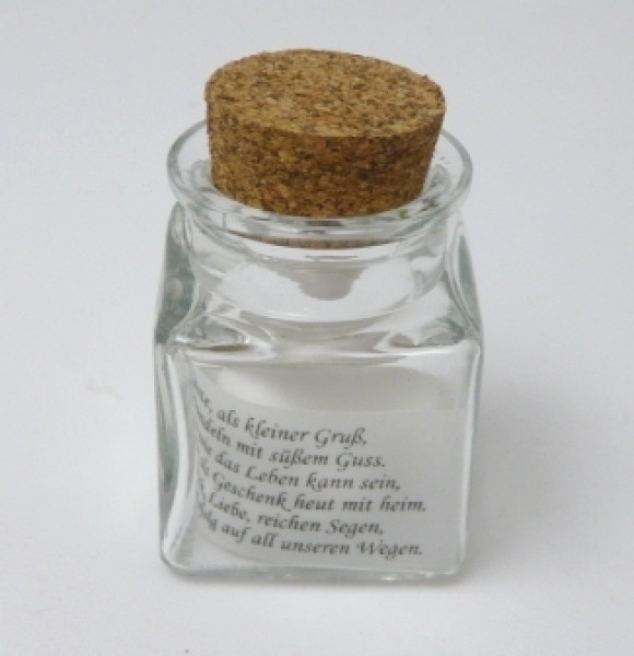 Gastgeschenk - Dekorglas 3