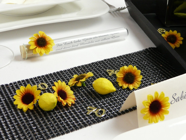 Glasröhrchen, Reagenzglas, Gastgeschenk, Sommerdekoration