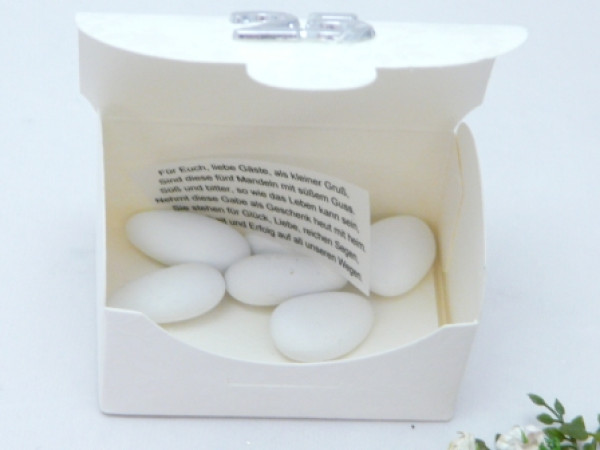 Gastgeschenk zur Silberhochzeit, Goldhochzeit, Geburtstag Gastgeschenk zur Silberhochzeit, Goldhochzeit, Geburtstag